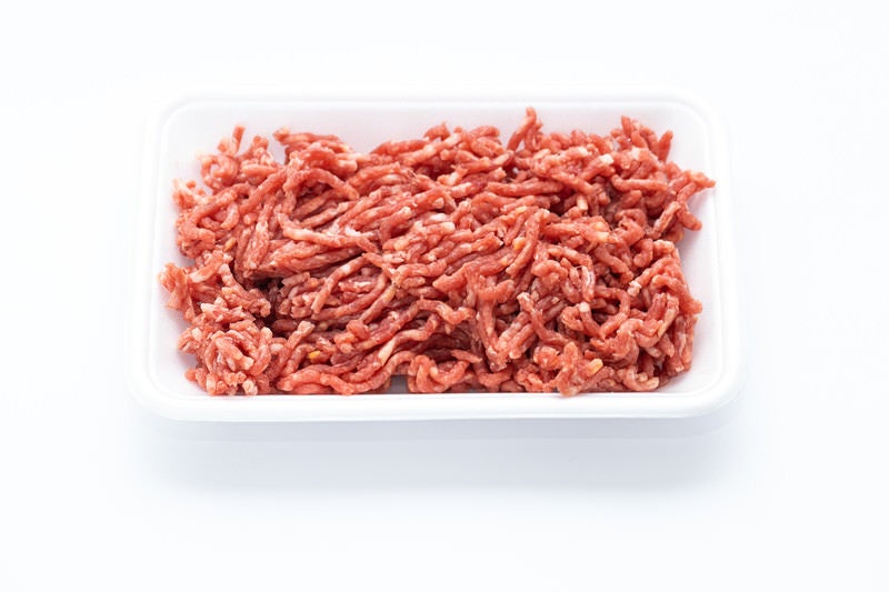 牛豚挽肉（解凍）の写真