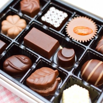 チョコレート詰め合わせの写真