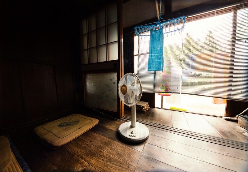 田舎の夏（縁側）の写真
