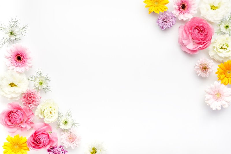 フレーム・背景に使いやすい薔薇や生花の写真