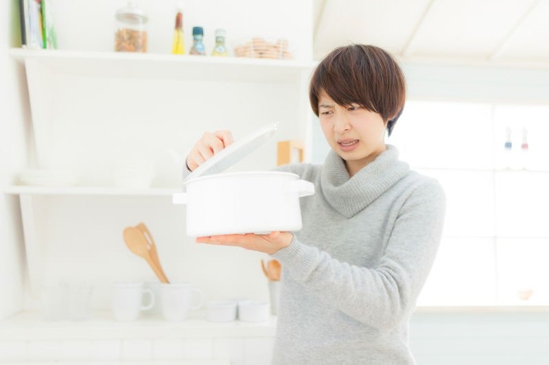鍋から異臭がする（どう見ても失敗）の写真