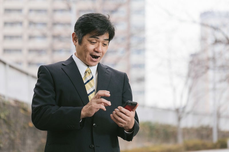 ITリテラシー低い層もスマホで楽々の写真