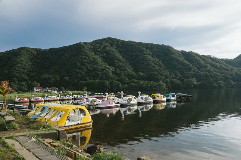 スワンボート（榛名湖）の写真