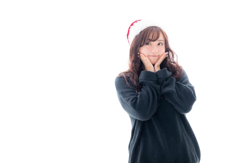 クリスマスが待ちきれない女子の写真
